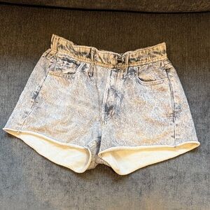 Rag & Bone XS Women's Cotton Denim-Print Shorts